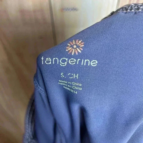 *Tangerine Striped Running Shorts Women’s Size S - Picture 4 of 4